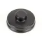 Server 94008 STORAGE LID, lift-off, fits Server Products stainless steel jar with 3 qt. capacity (94009), dishwasher safe, ABS plastic, black                 