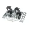 True 942288 CASTER KIT 3 SET/4 TD-50/65/80