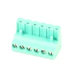 True 943173 Wire Connector/Terminal Block, 6 Pole, Green, Used with LAE Controls