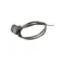 True 945892 Power Cord, 23.6" EBM with Ferrules, 2 Wire, Condenser Motor