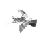 True 947696 Fan Blade, Aluminum, 7"