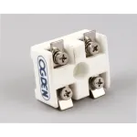 APW Wyott 95000033 2-Pole Ceramic Terminal Block