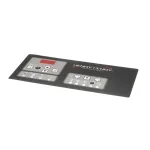 Henny Penny 9503.3601 DECAL - CONTROL PANEL