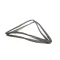 True 954862 GASKET, GDM-10-58 WIDE SILVER FLEXIBLE PVC