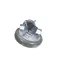 Nieco 9588 Caster with Brake, 5" Wheel, Stem