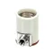 True 965551 LAMPHOLDER, PORCELAIN, SINGLE W/OUTLET BUSHING-1/8