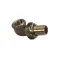 Crown Steam 9697-1 BRASS UNION ELBOW - 90 DEG. X 1/2" PIPE