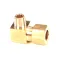 Market Forge 97-6188 Elbow, Brass, 3/" Compression x 1/8" MPT, #3-696A