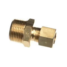 Crown Steam 9768-15 BRASS COMP. CONN; 1/2" T X 3/4" MPT