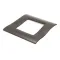 True 980812 Gasket, Air Intake, 9" x 9" x 1/4", Black PVC Foam