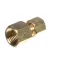 Crown Steam 9814-2 BRASS COMP. CONN; 1/4" T X 1/4" FPT