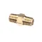Crown Steam 9843-1 BRASS HEX NIPPLE; 1/8" MPT