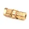 Dormont 9850-2222 Quick Disconnect, 3/8", Brass