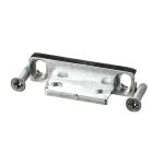 True 990097 Lock Base Kit, Chrome Plated, 2-11/16" x 23/32" x 11/16", STA/STG/STR1/2/3