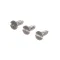 Dynamic Mixer 9902.1 Screw Kit, Lower Bearing, Slotted Flat Head, Stainless, Set of 3