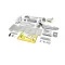 Norlake 993 Door Hardware Kit, Hinges and Closer