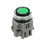 Salvajor 994026 Start Switch with Contact Block, 2 Terminal, Green