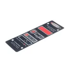 American Panel 9D-1165LBL WIMS 100 LABEL