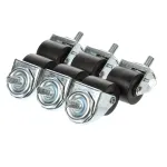 Master-Bilt A044-11140 Caster, Rigid, 2", Stem, Set of 6