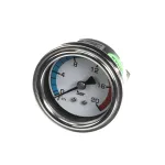 Monaco Foodservice A050011-00 WATER PRESSURE GAUGE_0-20 BAR CS A050011-00