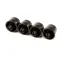 Panasonic A1008-1180S Foot, Black, Rubber, Set of 4