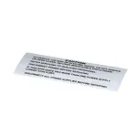 Grindmaster Cecilware A101295 DECAL, CAUTION ALL AMW EQUIPME