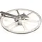 Biro A16003U335-6 Upper Wheel Assembly with Hinge Plate, 6 Spoke