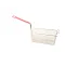 Pitco A4500307 Fry Basket, Double, 13 X 6.5 X 5.75, Red Handle