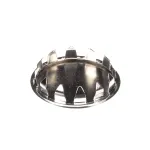 Grindmaster Cecilware A511005P Hole Plug/Cap, 1 1/8", Snap-In, Chrome Plated