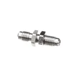Grindmaster Cecilware A538-120 Bulhead Fitting with Hex Nut, 1/4", Stainless Steel