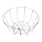 Grindmaster Cecilware A542074 BB2.0 Columbia Wire Basket EPO