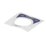 Stero Dishwasher A69-4147 Decal, Bezel, Tank Heat Off/On