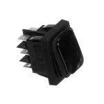 Rocker Switch, On/Off, Sealed, Black