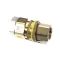 T&S Brass AG-5E GAS APPLIANCE CONNECTORS, QUICK DISCONNECT, 1 NPT