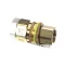 T&S Brass AG-5E GAS APPLIANCE CONNECTORS, QUICK DISCONNECT, 1 NPT