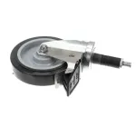 Caster, Swivel with Brake, Stem