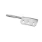 Hinge with Pin, Top, Lift-Off