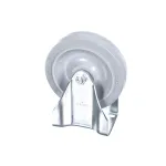Caster Wheel, Rigid Flat, 5&quot;