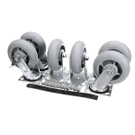 Caster Kit, 6&quot;, Balloon, Set of 6
