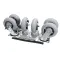 Caster Kit, 6&quot;, Balloon, Set of 6