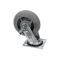 Caster, 6&quot;, Swivel, with Brake, Plate