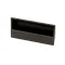 Door Handle, Molded Plastic, Black