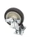 Caster with Brake, Swivel Plate, Single