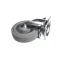 Caster, Swivel with Brake, Plate