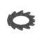 Lock Washer, External Tooth, 4MM