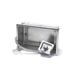 Hot Food Well, Top Mount, 12&quot; x 20&quot;, Thermostat Control with Drain, 120 Volt, 1650 Watt