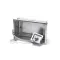 Hot Food Well, Top Mount, 12" x 20", Thermostat Control with Drain, 120 Volt, 1650 Watt