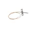 Bakers Pride AS-1400250 Thermocouple Probe with Bracket, Type K, E300