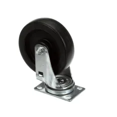 Bakers Pride 8633102 Caster, 5", Swivel, No Brake, Plate