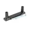 Bakers Pride AS-S1149X HANDLE W/SCREWS; PHENO BLK 5-1